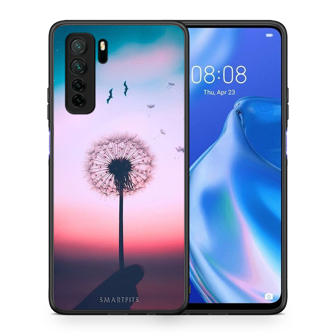 Θήκη Huawei P40 Lite 5G Boho Wish από τη Smartfits με σχέδιο στο πίσω μέρος και μαύρο περίβλημα | Huawei P40 Lite 5G Boho Wish Case with Colorful Back and Black Bezels