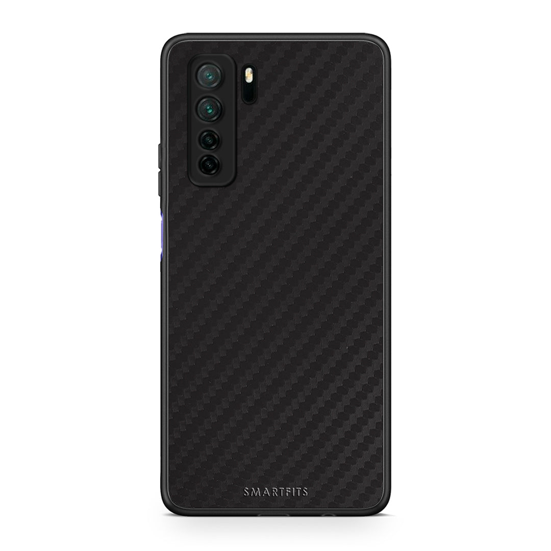 Θήκη Huawei P40 Lite 5G Carbon Black από τη Smartfits με σχέδιο στο πίσω μέρος και μαύρο περίβλημα | Huawei P40 Lite 5G Carbon Black Case with Colorful Back and Black Bezels