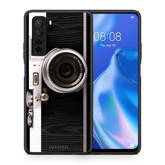 Θήκη Huawei P40 Lite 5G Emily In Paris από τη Smartfits με σχέδιο στο πίσω μέρος και μαύρο περίβλημα | Huawei P40 Lite 5G Emily In Paris Case with Colorful Back and Black Bezels