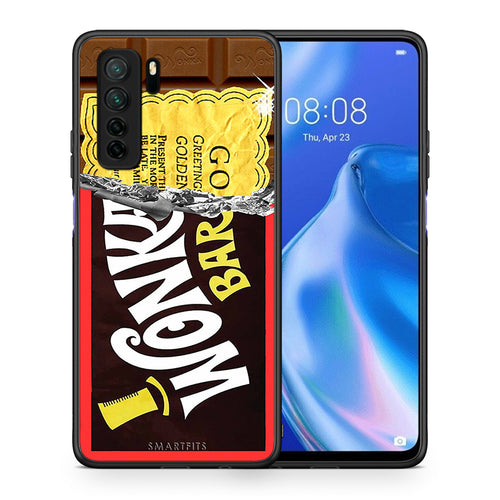 Θήκη Huawei P40 Lite 5G Golden Ticket από τη Smartfits με σχέδιο στο πίσω μέρος και μαύρο περίβλημα | Huawei P40 Lite 5G Golden Ticket Case with Colorful Back and Black Bezels