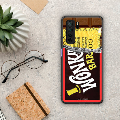 Θήκη Huawei P40 Lite 5G Golden Ticket από τη Smartfits με σχέδιο στο πίσω μέρος και μαύρο περίβλημα | Huawei P40 Lite 5G Golden Ticket Case with Colorful Back and Black Bezels