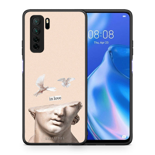 Θήκη Huawei P40 Lite 5G In Love από τη Smartfits με σχέδιο στο πίσω μέρος και μαύρο περίβλημα | Huawei P40 Lite 5G In Love Case with Colorful Back and Black Bezels