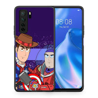 Thumbnail for Θήκη Huawei P40 Lite 5G Infinity Story από τη Smartfits με σχέδιο στο πίσω μέρος και μαύρο περίβλημα | Huawei P40 Lite 5G Infinity Story Case with Colorful Back and Black Bezels