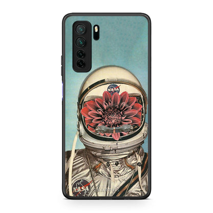 Θήκη Huawei P40 Lite 5G Nasa Bloom από τη Smartfits με σχέδιο στο πίσω μέρος και μαύρο περίβλημα | Huawei P40 Lite 5G Nasa Bloom Case with Colorful Back and Black Bezels