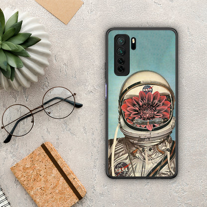 Θήκη Huawei P40 Lite 5G Nasa Bloom από τη Smartfits με σχέδιο στο πίσω μέρος και μαύρο περίβλημα | Huawei P40 Lite 5G Nasa Bloom Case with Colorful Back and Black Bezels