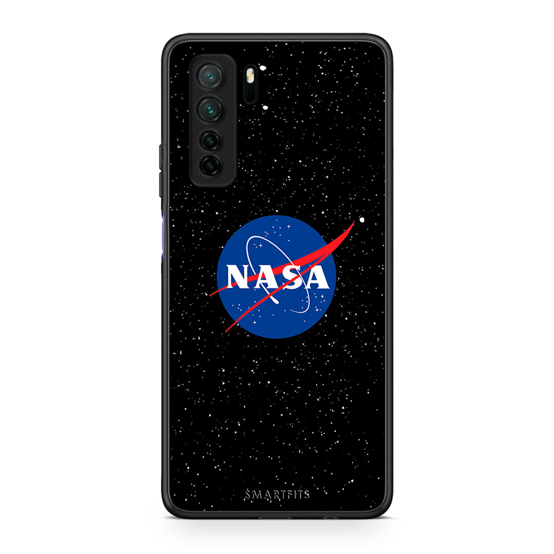 Θήκη Huawei P40 Lite 5G PopArt NASA από τη Smartfits με σχέδιο στο πίσω μέρος και μαύρο περίβλημα | Huawei P40 Lite 5G PopArt NASA Case with Colorful Back and Black Bezels