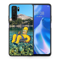 Thumbnail for Θήκη Huawei P40 Lite 5G Summer Happiness από τη Smartfits με σχέδιο στο πίσω μέρος και μαύρο περίβλημα | Huawei P40 Lite 5G Summer Happiness Case with Colorful Back and Black Bezels