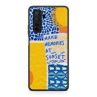 Thumbnail for Θήκη Huawei P40 Lite 5G Sunset Memories από τη Smartfits με σχέδιο στο πίσω μέρος και μαύρο περίβλημα | Huawei P40 Lite 5G Sunset Memories Case with Colorful Back and Black Bezels