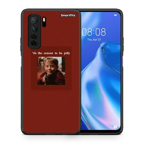 Θήκη Huawei P40 Lite 5G Xmas Ultimate Spirit από τη Smartfits με σχέδιο στο πίσω μέρος και μαύρο περίβλημα | Huawei P40 Lite 5G Xmas Ultimate Spirit Case with Colorful Back and Black Bezels