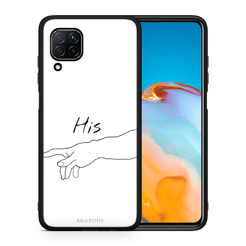 Θήκη Αγίου Βαλεντίνου Huawei P40 Lite Aeshetic Love 2 από τη Smartfits με σχέδιο στο πίσω μέρος και μαύρο περίβλημα | Huawei P40 Lite Aeshetic Love 2 case with colorful back and black bezels