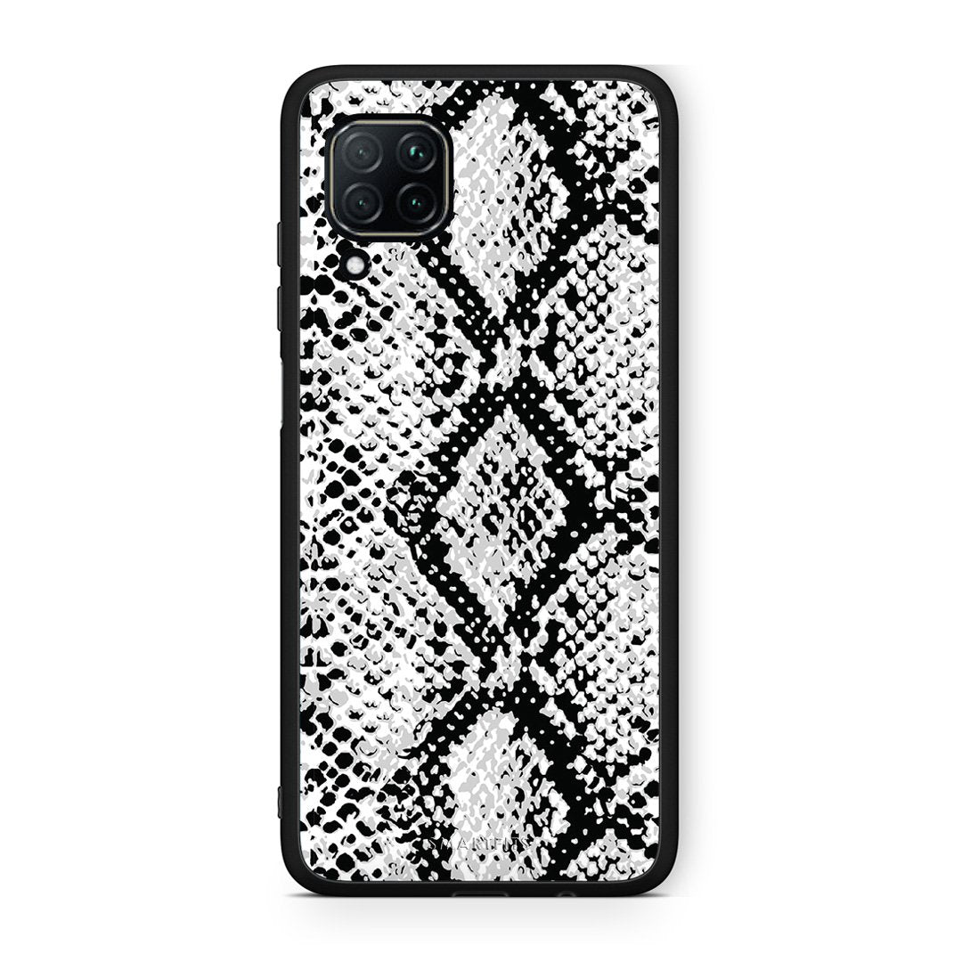 24 - Huawei P40 Lite  White Snake Animal case, cover, bumper