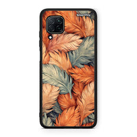 Thumbnail for Huawei P40 Lite Autumn Leaves Θήκη από τη Smartfits με σχέδιο στο πίσω μέρος και μαύρο περίβλημα | Smartphone case with colorful back and black bezels by Smartfits