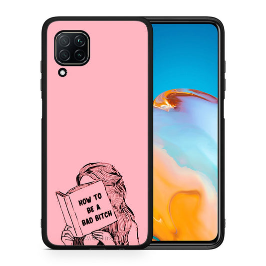 Θήκη Huawei P40 Lite Bad Bitch από τη Smartfits με σχέδιο στο πίσω μέρος και μαύρο περίβλημα | Huawei P40 Lite Bad Bitch case with colorful back and black bezels