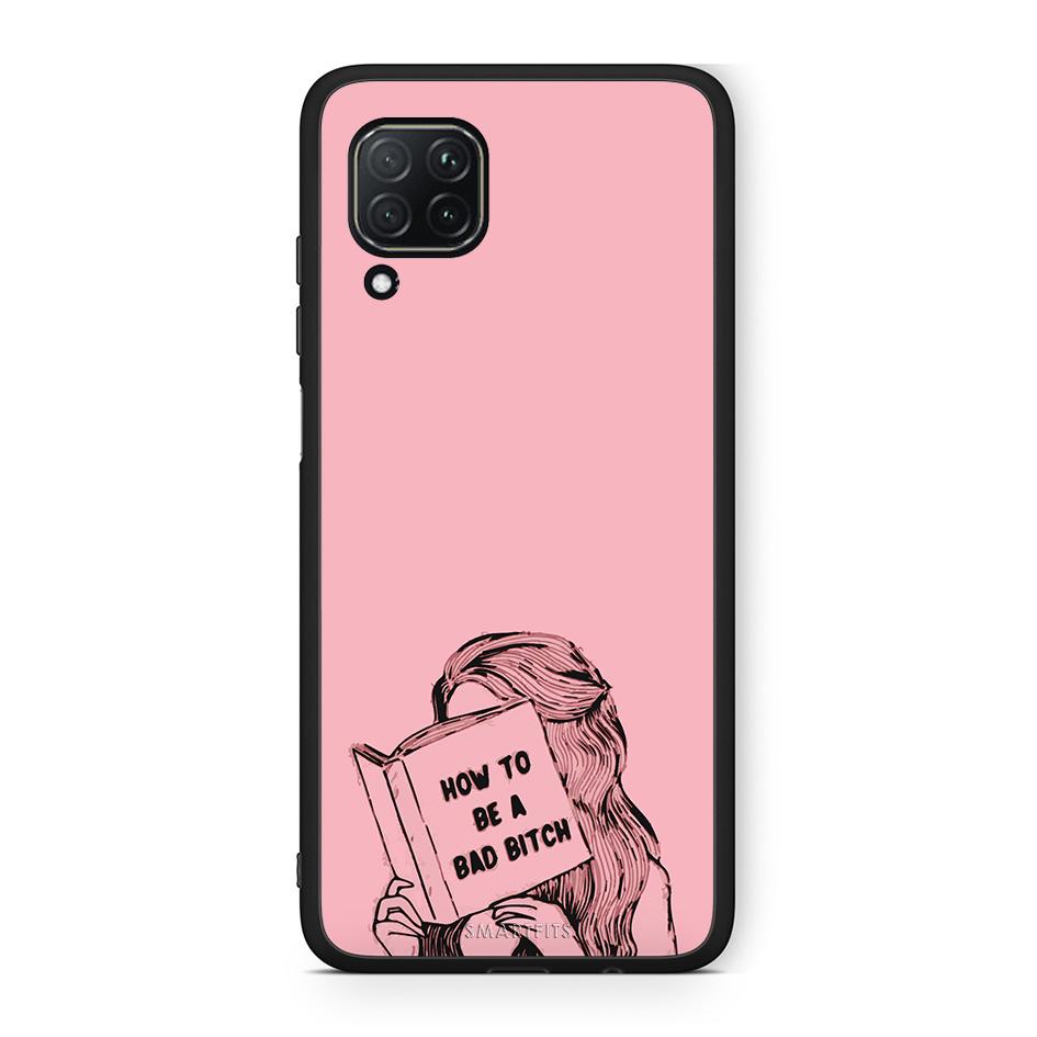 Huawei P40 Lite Bad Bitch θήκη από τη Smartfits με σχέδιο στο πίσω μέρος και μαύρο περίβλημα | Smartphone case with colorful back and black bezels by Smartfits