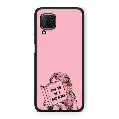 Huawei P40 Lite Bad Bitch θήκη από τη Smartfits με σχέδιο στο πίσω μέρος και μαύρο περίβλημα | Smartphone case with colorful back and black bezels by Smartfits
