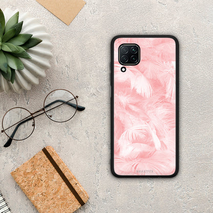 Boho Pink Feather - Huawei P40 Lite θήκη