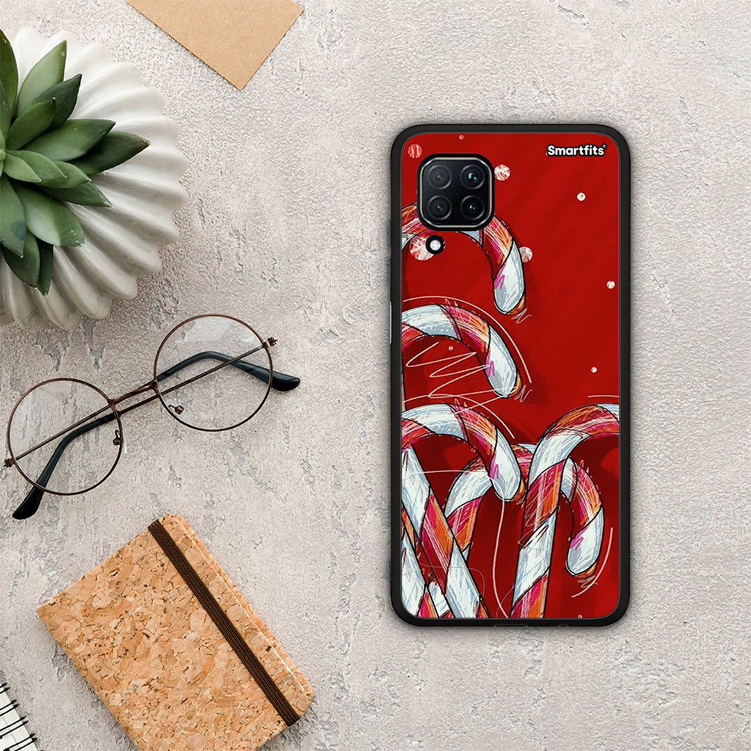 Candy Cane - Huawei P40 Lite θήκη