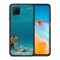 Thumbnail for Θήκη Huawei P40 Lite Clean The Ocean από τη Smartfits με σχέδιο στο πίσω μέρος και μαύρο περίβλημα | Huawei P40 Lite Clean The Ocean case with colorful back and black bezels