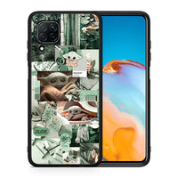 Thumbnail for Θήκη Αγίου Βαλεντίνου Huawei P40 Lite Collage Dude από τη Smartfits με σχέδιο στο πίσω μέρος και μαύρο περίβλημα | Huawei P40 Lite Collage Dude case with colorful back and black bezels