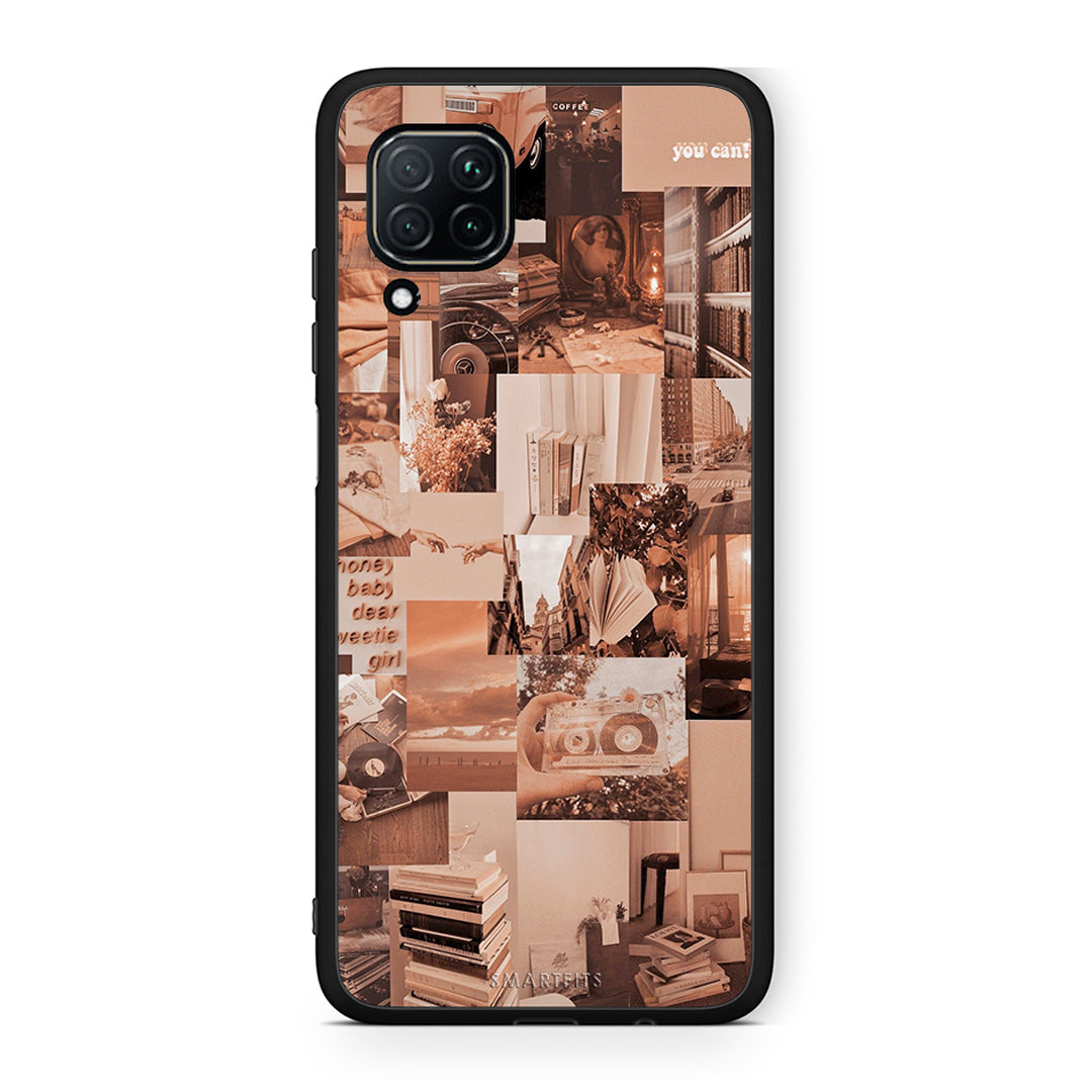 Huawei P40 Lite Collage You Can Θήκη Αγίου Βαλεντίνου από τη Smartfits με σχέδιο στο πίσω μέρος και μαύρο περίβλημα | Smartphone case with colorful back and black bezels by Smartfits