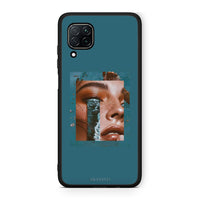 Thumbnail for Huawei P40 Lite Cry An Ocean θήκη από τη Smartfits με σχέδιο στο πίσω μέρος και μαύρο περίβλημα | Smartphone case with colorful back and black bezels by Smartfits