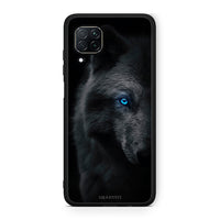 Thumbnail for Huawei P40 Lite Dark Wolf θήκη από τη Smartfits με σχέδιο στο πίσω μέρος και μαύρο περίβλημα | Smartphone case with colorful back and black bezels by Smartfits