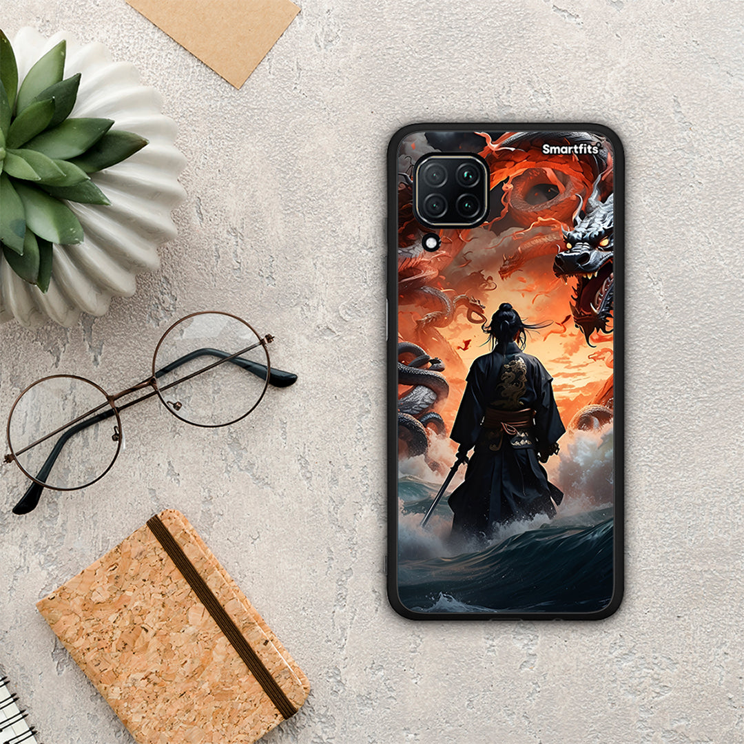 Dragons Fight - Huawei P40 Lite θήκη