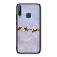 Thumbnail for Huawei P40 Lite E Adam Hand θήκη από τη Smartfits με σχέδιο στο πίσω μέρος και μαύρο περίβλημα | Smartphone case with colorful back and black bezels by Smartfits