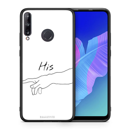 Θήκη Αγίου Βαλεντίνου Huawei P40 Lite E Aeshetic Love 2 από τη Smartfits με σχέδιο στο πίσω μέρος και μαύρο περίβλημα | Huawei P40 Lite E Aeshetic Love 2 case with colorful back and black bezels