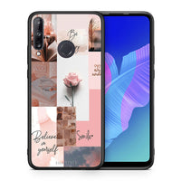 Thumbnail for Θήκη Huawei P40 Lite E Aesthetic Collage από τη Smartfits με σχέδιο στο πίσω μέρος και μαύρο περίβλημα | Huawei P40 Lite E Aesthetic Collage case with colorful back and black bezels