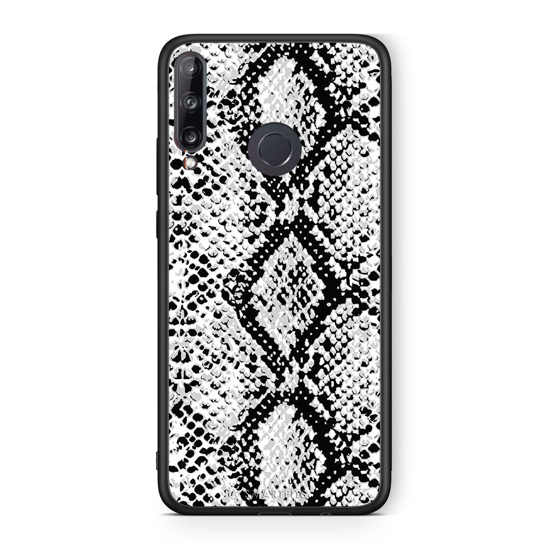 24 - Huawei P40 Lite E  White Snake Animal case, cover, bumper