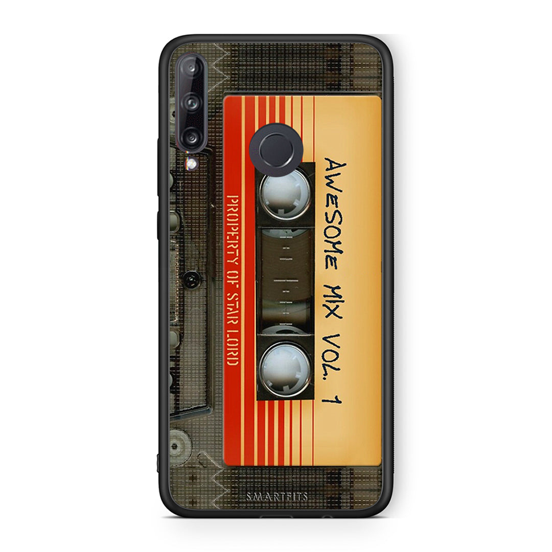 Huawei P40 Lite E Awesome Mix θήκη από τη Smartfits με σχέδιο στο πίσω μέρος και μαύρο περίβλημα | Smartphone case with colorful back and black bezels by Smartfits