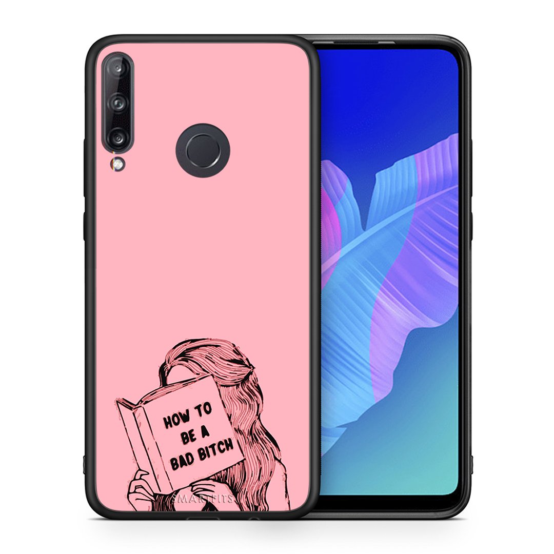 Θήκη Huawei P40 Lite E Bad Bitch από τη Smartfits με σχέδιο στο πίσω μέρος και μαύρο περίβλημα | Huawei P40 Lite E Bad Bitch case with colorful back and black bezels
