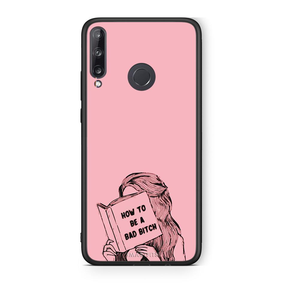 Huawei P40 Lite E Bad Bitch θήκη από τη Smartfits με σχέδιο στο πίσω μέρος και μαύρο περίβλημα | Smartphone case with colorful back and black bezels by Smartfits