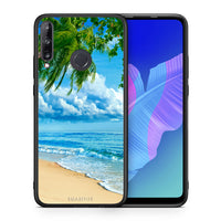 Thumbnail for Θήκη Huawei P40 Lite E Beautiful Beach από τη Smartfits με σχέδιο στο πίσω μέρος και μαύρο περίβλημα | Huawei P40 Lite E Beautiful Beach case with colorful back and black bezels