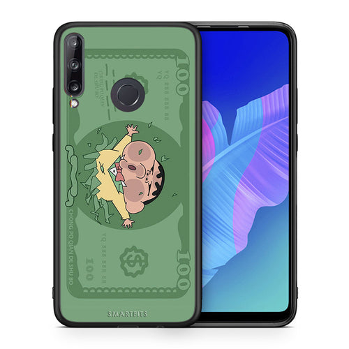 Θήκη Αγίου Βαλεντίνου Huawei P40 Lite E Big Money από τη Smartfits με σχέδιο στο πίσω μέρος και μαύρο περίβλημα | Huawei P40 Lite E Big Money case with colorful back and black bezels