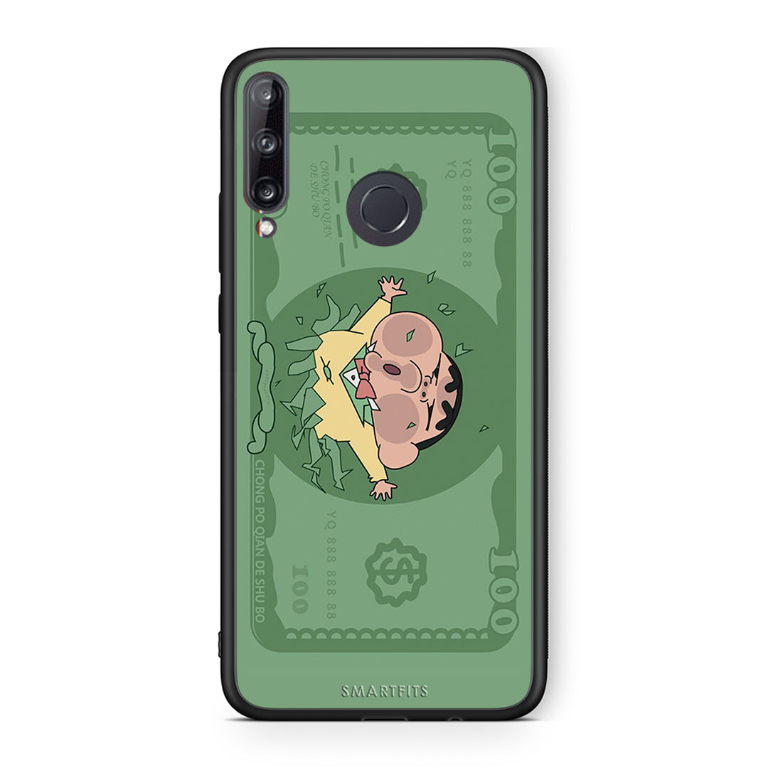 Huawei P40 Lite E Big Money Θήκη Αγίου Βαλεντίνου από τη Smartfits με σχέδιο στο πίσω μέρος και μαύρο περίβλημα | Smartphone case with colorful back and black bezels by Smartfits