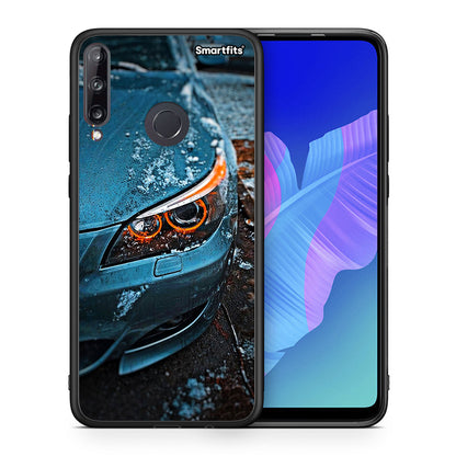 Θήκη Huawei P40 Lite E Bmw E60 από τη Smartfits με σχέδιο στο πίσω μέρος και μαύρο περίβλημα | Huawei P40 Lite E Bmw E60 case with colorful back and black bezels