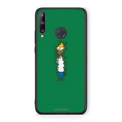 Huawei P40 Lite E Bush Man Θήκη Αγίου Βαλεντίνου από τη Smartfits με σχέδιο στο πίσω μέρος και μαύρο περίβλημα | Smartphone case with colorful back and black bezels by Smartfits