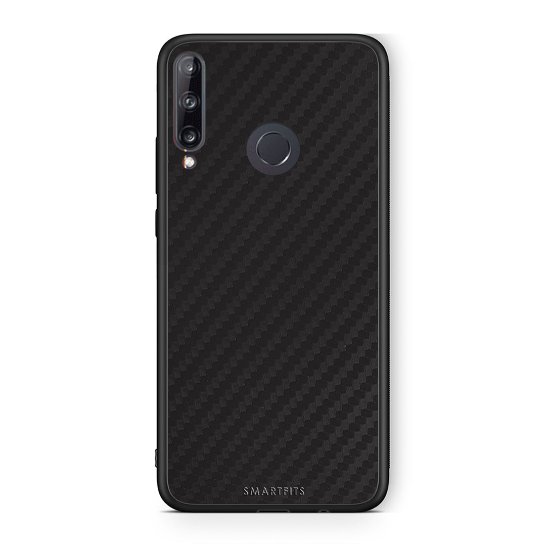 Huawei P40 Lite E Carbon Black θήκη από τη Smartfits με σχέδιο στο πίσω μέρος και μαύρο περίβλημα | Smartphone case with colorful back and black bezels by Smartfits