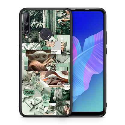 Θήκη Αγίου Βαλεντίνου Huawei P40 Lite E Collage Dude από τη Smartfits με σχέδιο στο πίσω μέρος και μαύρο περίβλημα | Huawei P40 Lite E Collage Dude case with colorful back and black bezels