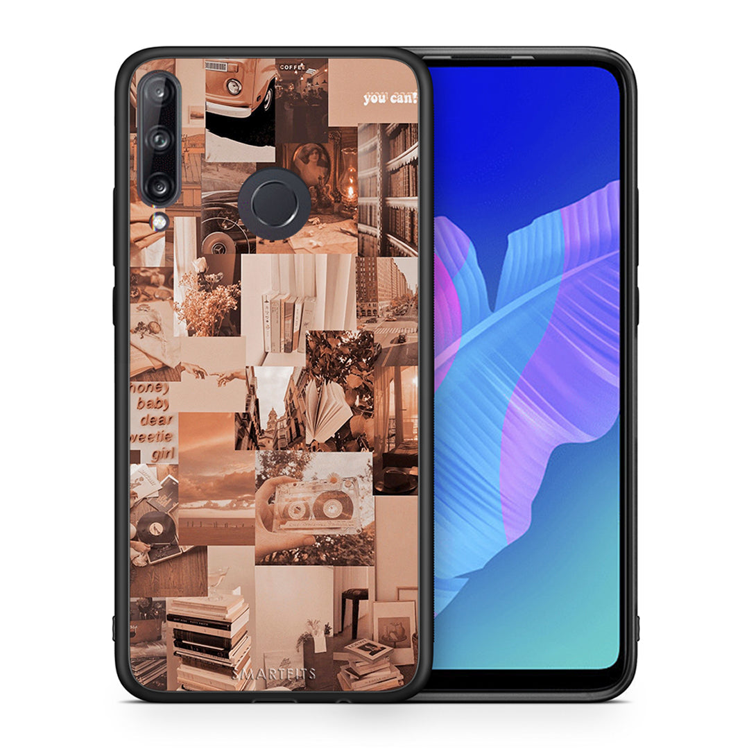 Θήκη Αγίου Βαλεντίνου Huawei P40 Lite E Collage You Can από τη Smartfits με σχέδιο στο πίσω μέρος και μαύρο περίβλημα | Huawei P40 Lite E Collage You Can case with colorful back and black bezels