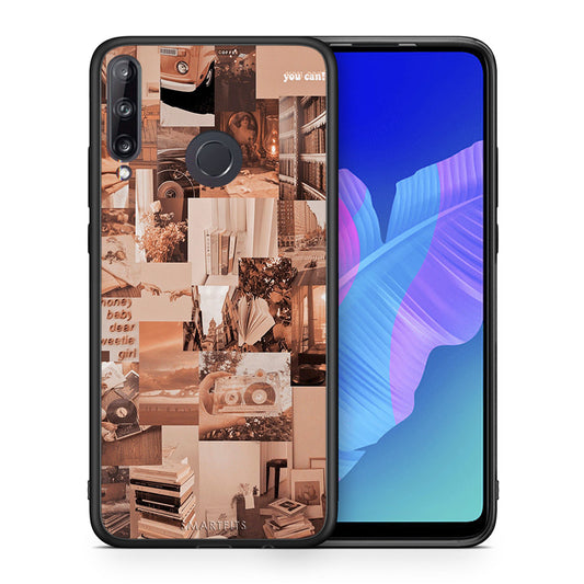 Θήκη Αγίου Βαλεντίνου Huawei P40 Lite E Collage You Can από τη Smartfits με σχέδιο στο πίσω μέρος και μαύρο περίβλημα | Huawei P40 Lite E Collage You Can case with colorful back and black bezels