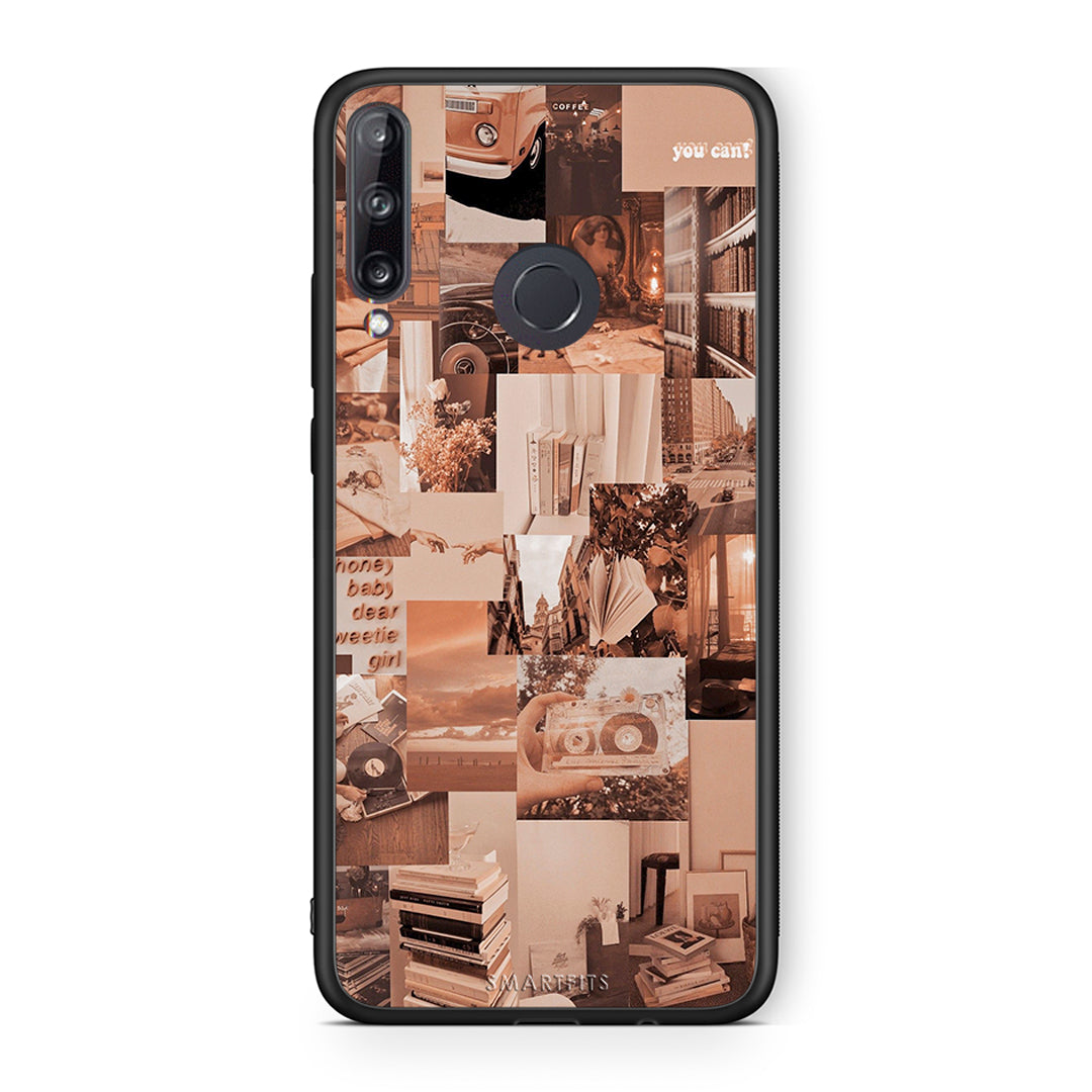 Huawei P40 Lite E Collage You Can Θήκη Αγίου Βαλεντίνου από τη Smartfits με σχέδιο στο πίσω μέρος και μαύρο περίβλημα | Smartphone case with colorful back and black bezels by Smartfits