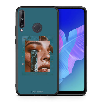 Θήκη Huawei P40 Lite E Cry An Ocean από τη Smartfits με σχέδιο στο πίσω μέρος και μαύρο περίβλημα | Huawei P40 Lite E Cry An Ocean case with colorful back and black bezels