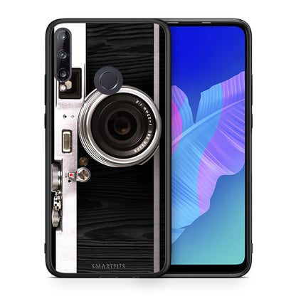 Θήκη Huawei P40 Lite E Emily In Paris από τη Smartfits με σχέδιο στο πίσω μέρος και μαύρο περίβλημα | Huawei P40 Lite E Emily In Paris case with colorful back and black bezels