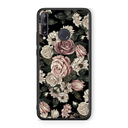 4 - Huawei P40 Lite E Wild Roses Flower case, cover, bumper