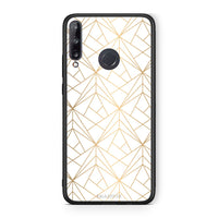 Thumbnail for 111 - Huawei P40 Lite E  Luxury White Geometric case, cover, bumper