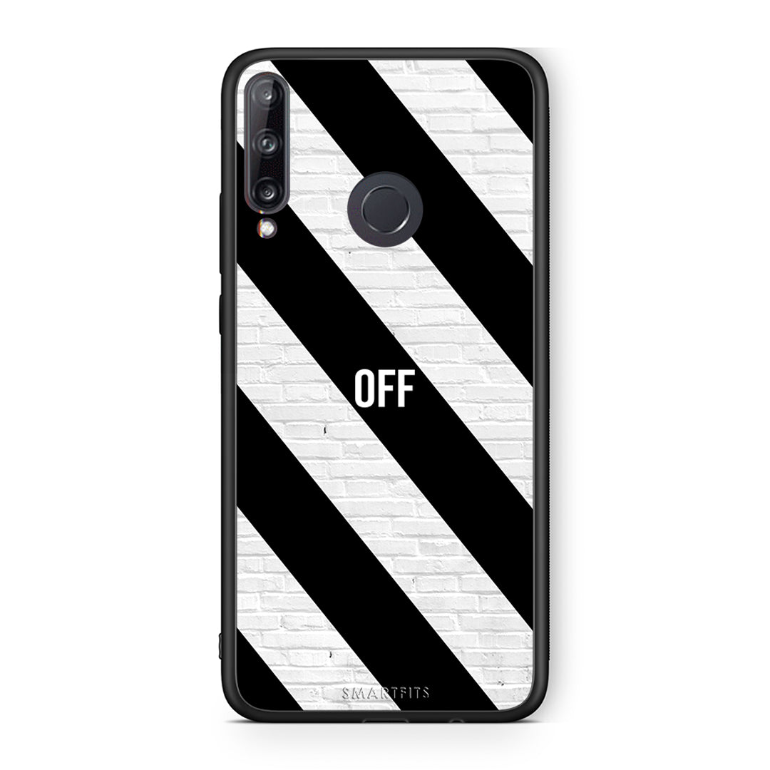Huawei P40 Lite E Get Off θήκη από τη Smartfits με σχέδιο στο πίσω μέρος και μαύρο περίβλημα | Smartphone case with colorful back and black bezels by Smartfits