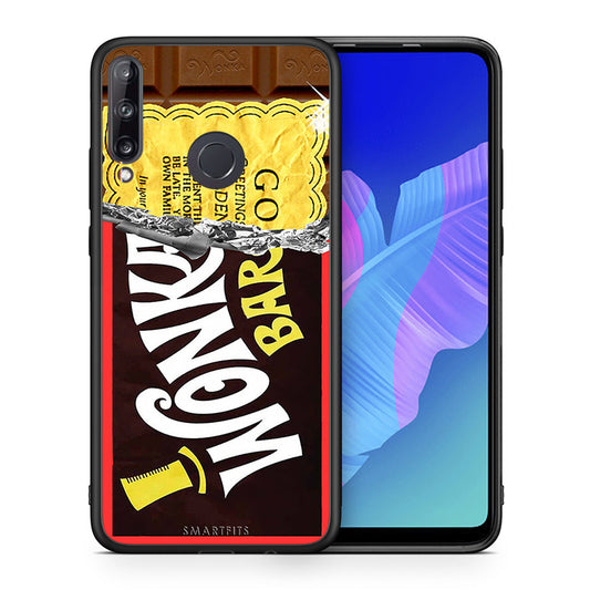 Θήκη Huawei P40 Lite E Golden Ticket από τη Smartfits με σχέδιο στο πίσω μέρος και μαύρο περίβλημα | Huawei P40 Lite E Golden Ticket case with colorful back and black bezels